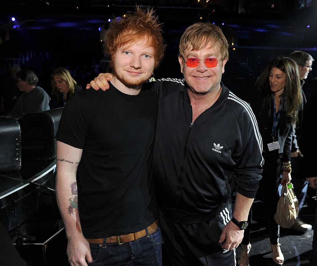 Elton John and Ed Sheeran